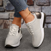 Vivienne Caldecourt | Women's Orthopedic Lace-Up Sneakers