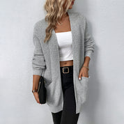Emmeline Vandenberg | Oversized Knit Pocket Cardigan For Women