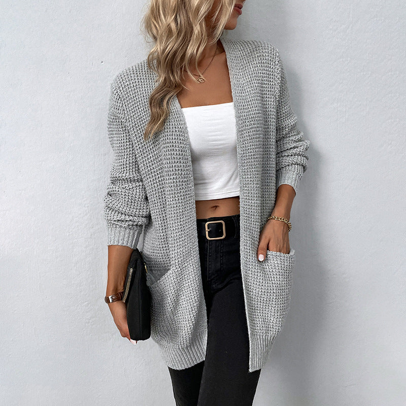 Emmeline Vandenberg | Oversized Knit Pocket Cardigan For Women