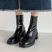 Rosalie Vantour | Chunky Heel Ankle Boots For Women