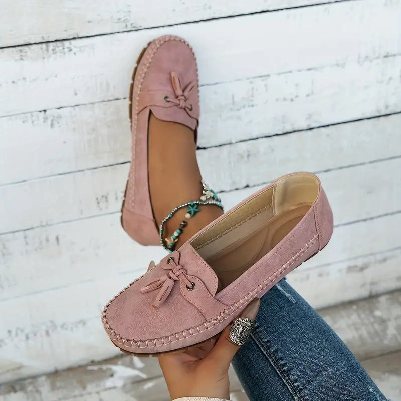 Brenna Caldwell | Tassel Loafer Flat For Women