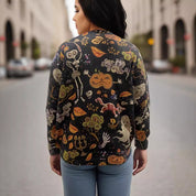 Rosalynn Blackmore | Halloween Print Long Sleeve Sweatshirt For Women