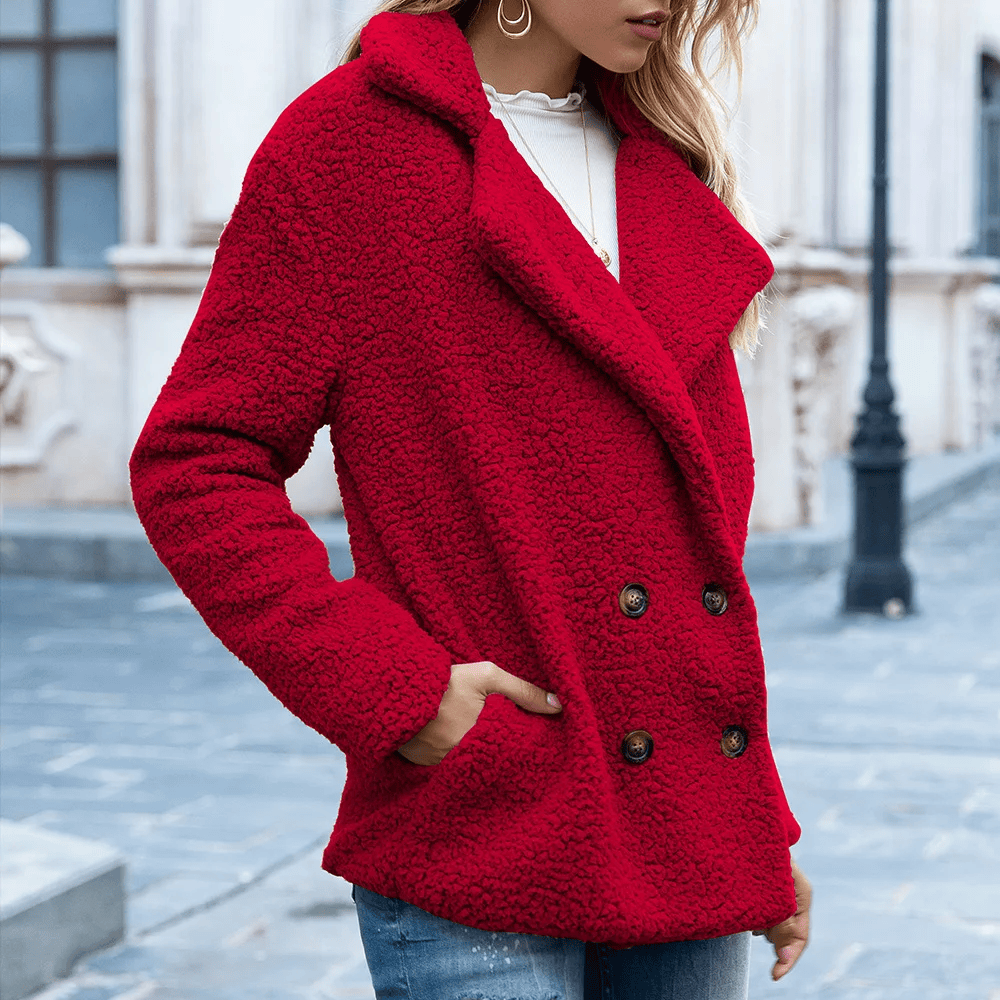 Charlotte Beaumont | Teddy Faux Fur Coat For Women
