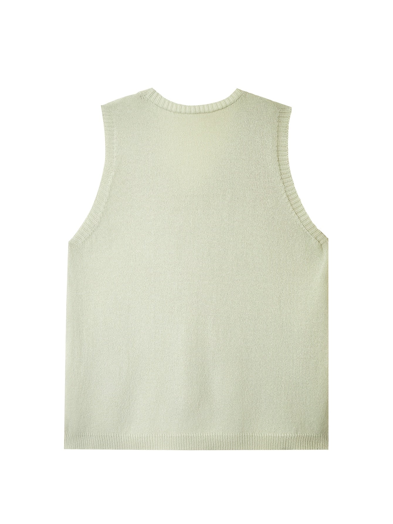 Selina Vasseur | Longline Sweater Vest With Pockets For Women