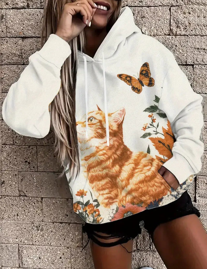 Amerie Sinclair | Blessed Star-Print Hoodie For Women