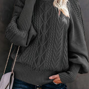 Giselle Beaulieu | Cozy Cable-Knit Sweater For Women