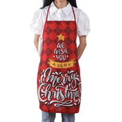 Adrienne Fontclaire | Christmas Snowman Print Kitchen Apron