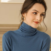 Ludovica Ashcombe | High Neck Cashmere Sweater For Women