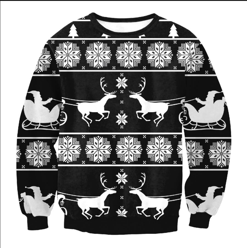 Merry Knit | Multicolor Patchwork Christmas Sweater For Women