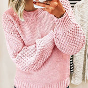 Marisa Blanchard | Chunky Knit Pullover Sweater For Women