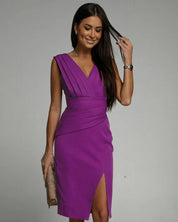 Eleanora Voss | Fitted Midi Dress For Women