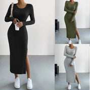 Beatrice Lombardi | Ribbed Knit Maxi Dress For Women