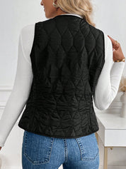 Solene Marchal | Quilted Sherpa-Lined Vest For Women