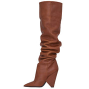 Vanessa Colombani | Slouchy Over-The-Knee Boots For Women