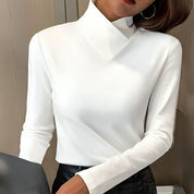 Séraphine Delacourt | Sculpted Turtleneck Top For Women