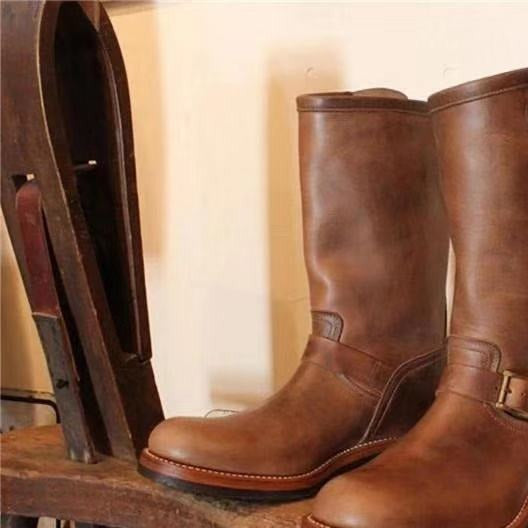 Knox Kingscombe | Buckle Engineer Boots For Men