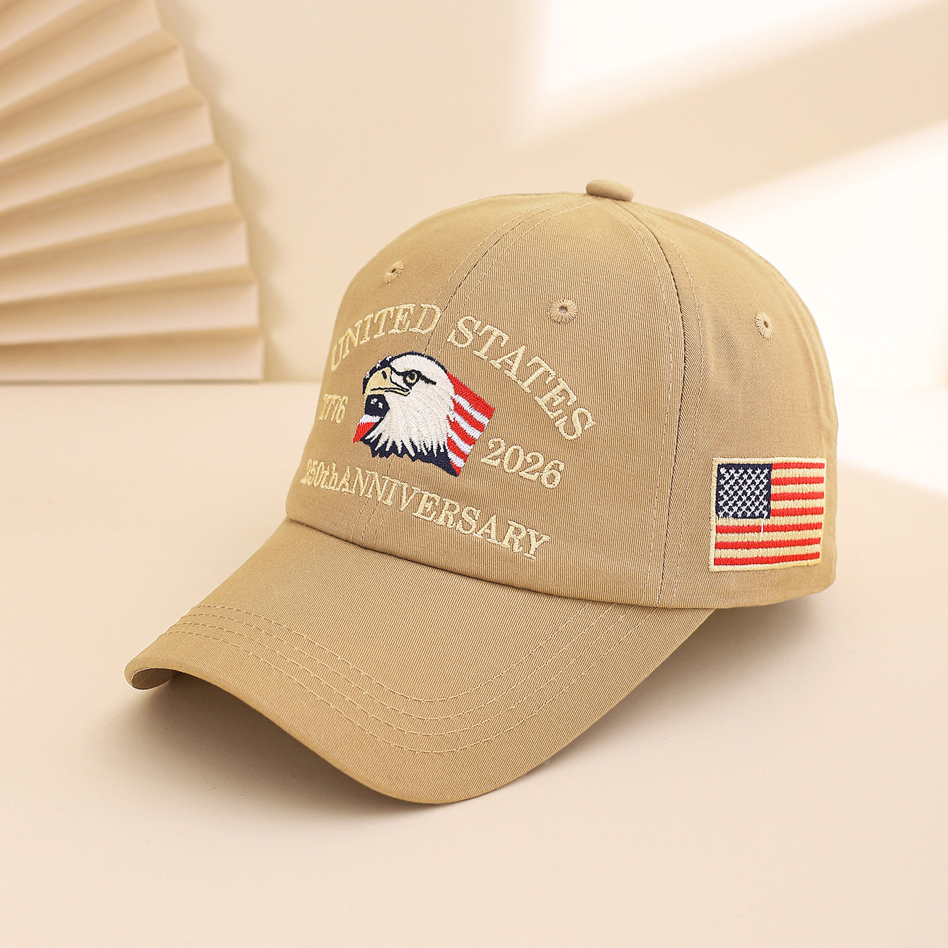 Delphine Lachapelle | Eagle Embroidered 1776 Veterans Day Baseball Cap Unisex
