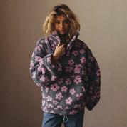 Odette Marchetti | Floral Fleece Sweater For Women