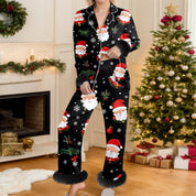 Cozy Yule | Snowman Print Christmas Pyjamas For Women