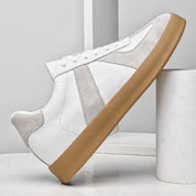 Julien Lacroix | Retro Colorblock Leather Sneakers For Men