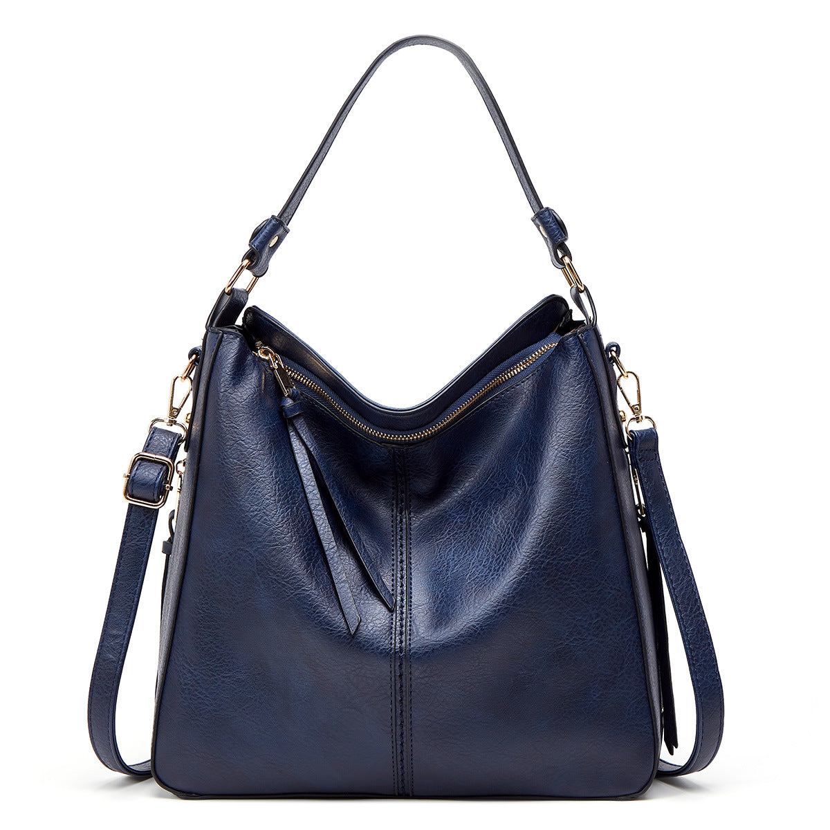 Soft Commute | Zip Hobo Shoulder Bag For Women
