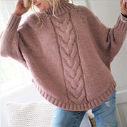 Marisol Duchesne | Cable Knit Turtleneck Sweater For Women