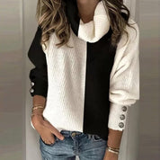 Celine Duvalier | Lace-Trim V-Neck Sweater For Women
