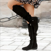 Isabeau Fontcrest | Knee-High Slouch Boot For Women