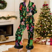 Cozy Yule | Snowman Print Christmas Pyjamas For Women