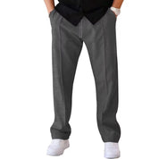 Gage Barford | Straight-Leg Pintuck Pants For Men