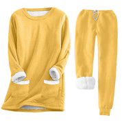 Amandine Fontenay | Plush Fleece-Lined Lounge Set For Women