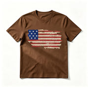 Derek Callahan | American Flag Graphic T-Shirt For Men
