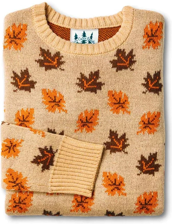 Genevieve Harland | Halloween Pumpkin Knit Sweater For Women