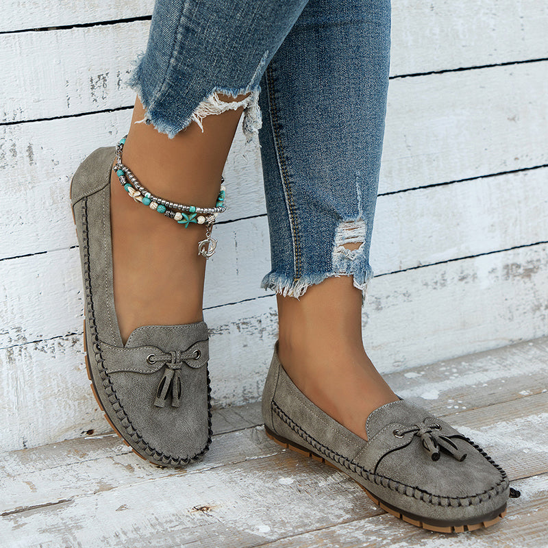 Brenna Caldwell | Tassel Loafer Flat For Women