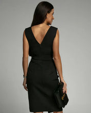 Eleanora Voss | Fitted Midi Dress For Women