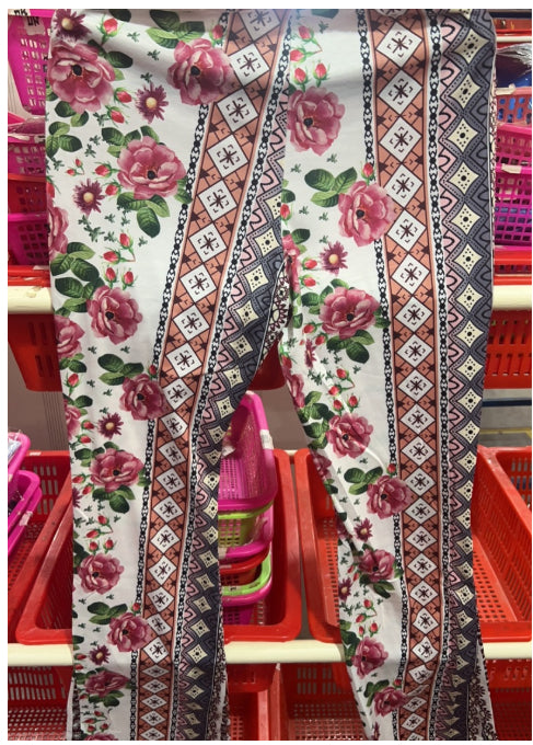 Phoebe Delvaine | Boho Print Flare Trousers For Women