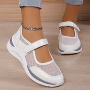Isabella Renard | Mesh Mary Jane Sneakers For Women