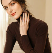 Ludovica Ashcombe | High Neck Cashmere Sweater For Women