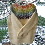 Solange Winterbourne | Nordic Fair Isle Oversized Sweater For Women