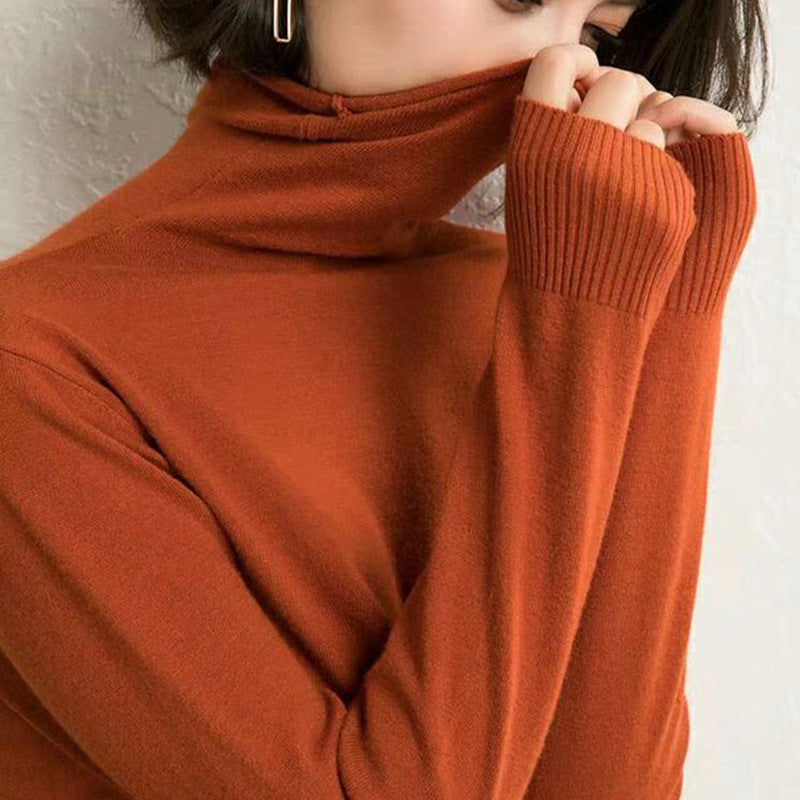Vera Ashworth | Turtleneck Knit Sweater For Women