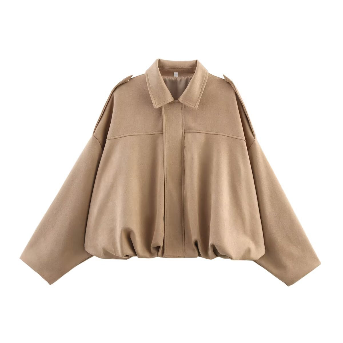 Renata Ashbourne | Faux Suede Pilot Jacket For Women