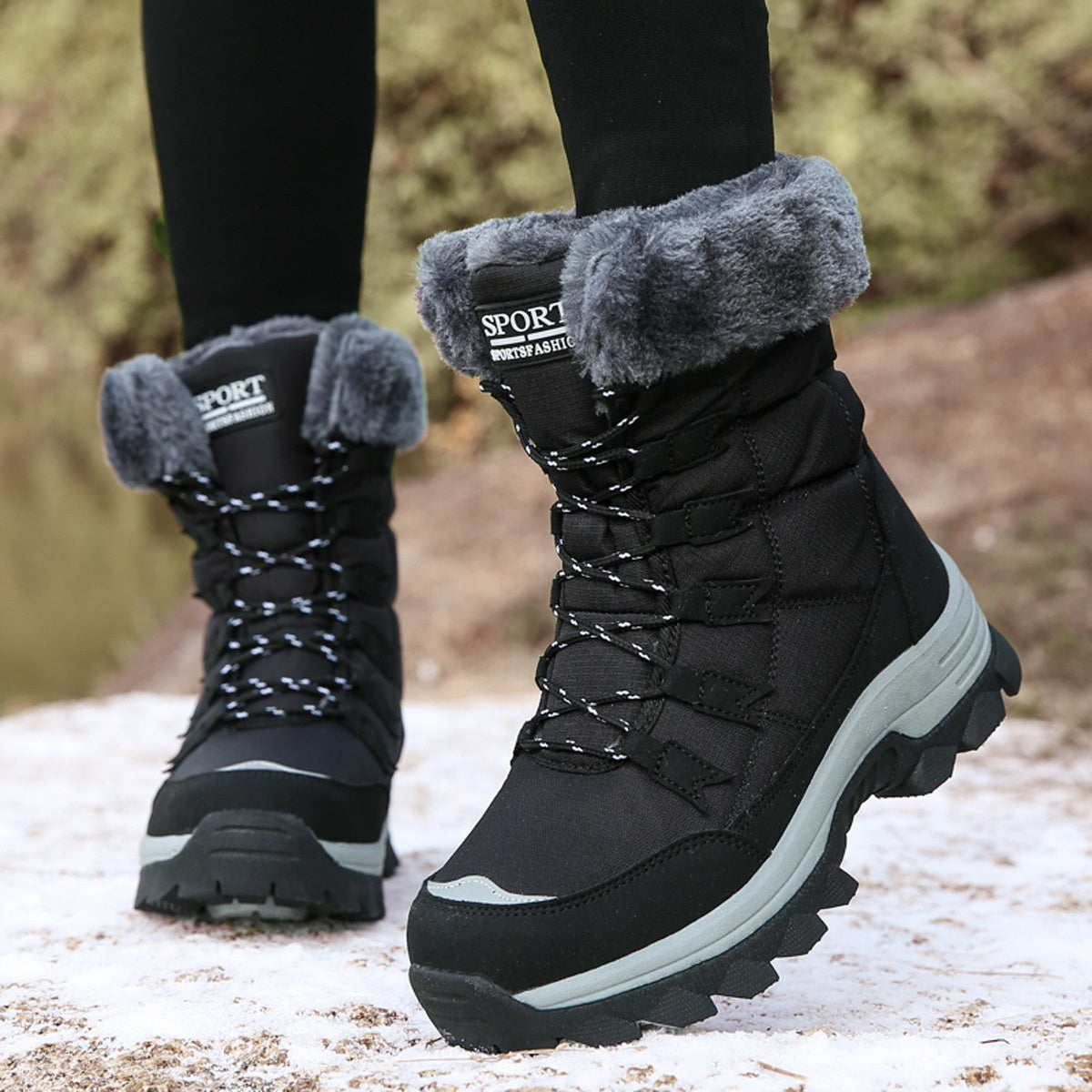 Liliane Cassel | Waterproof Fur-Lined Snow Boots For Women