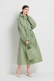 Eloise Marchmont | Women's Hooded Raincoat Trench Coat