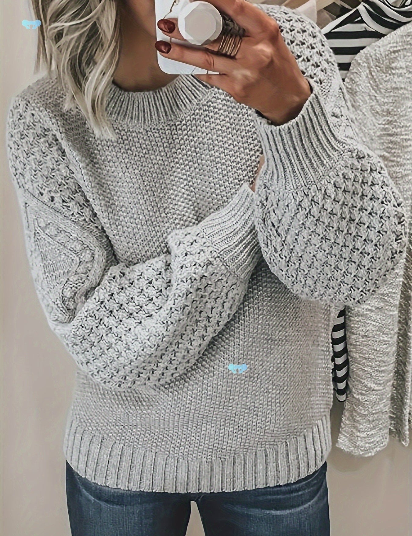 Marisa Blanchard | Chunky Knit Pullover Sweater For Women