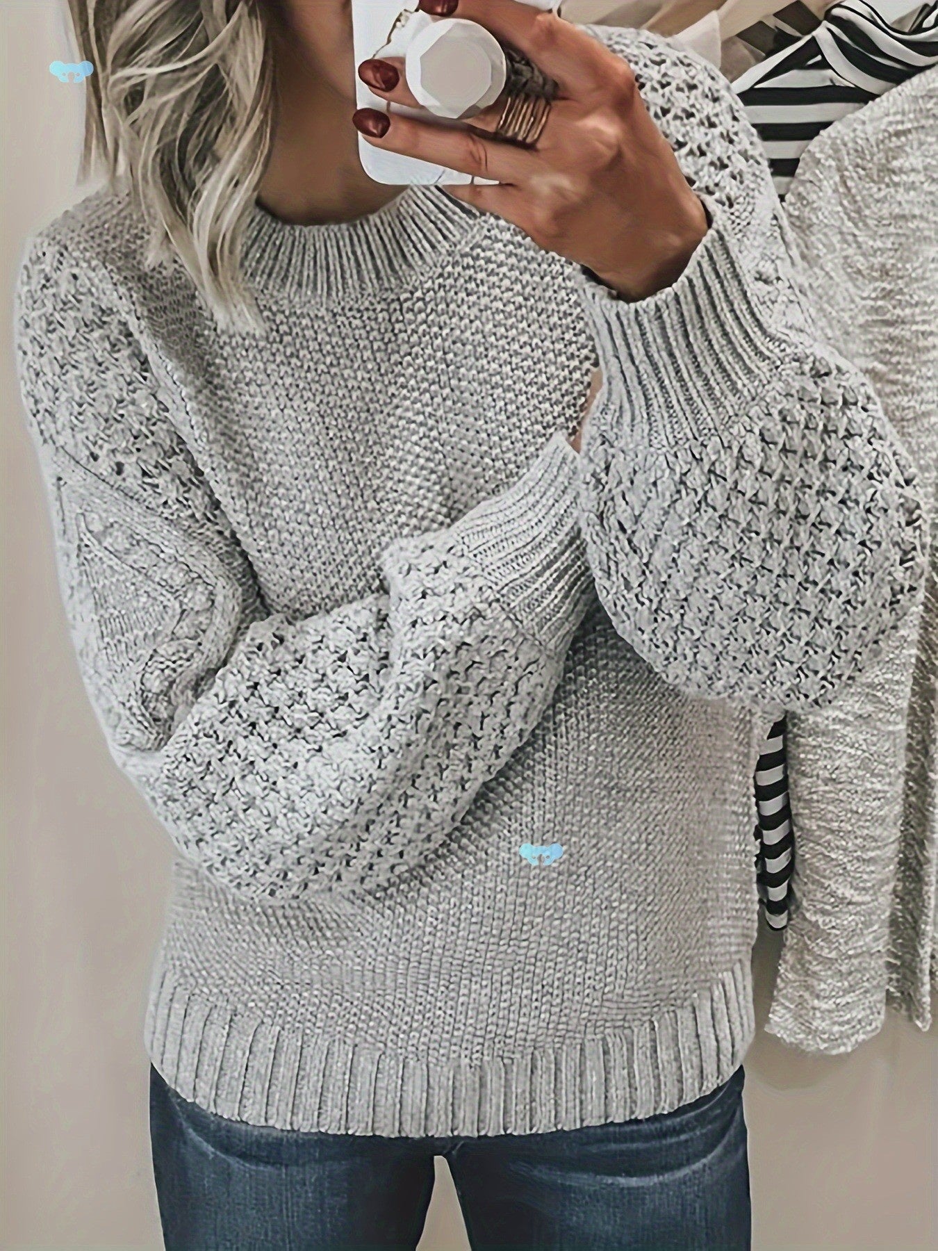 Marisa Blanchard | Chunky Knit Pullover Sweater For Women