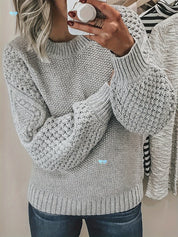 Marisa Blanchard | Chunky Knit Pullover Sweater For Women