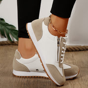 Elara Vincourt | Cadiz Orthopedic Lace-Up Sneakers For Women