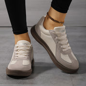 Isadora Beauchamp | Leather Lace-Up Sneakers For Women