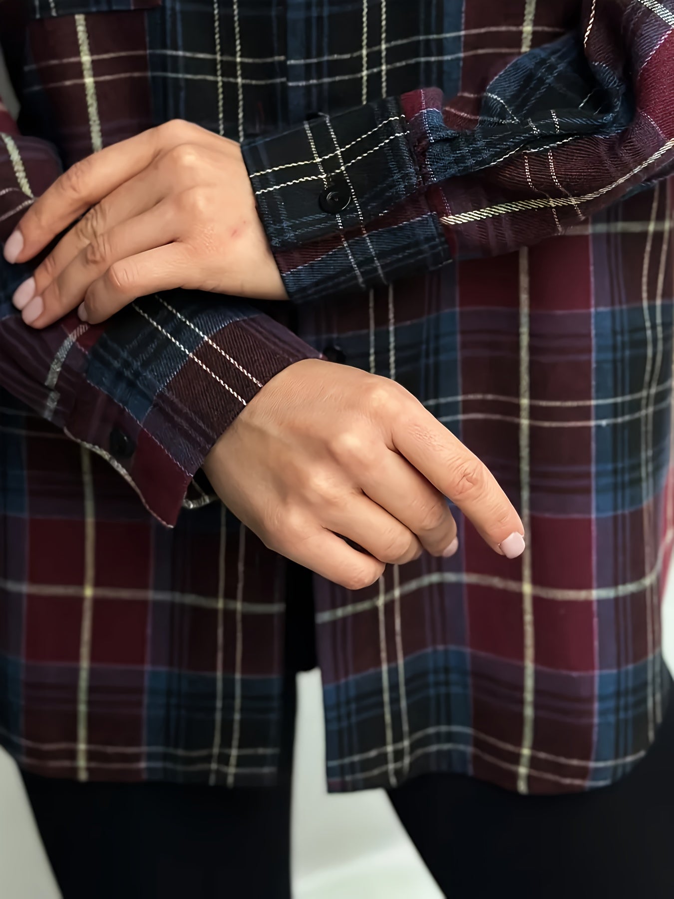 Marianne Ashham | Relaxed Checked Shirt For Women