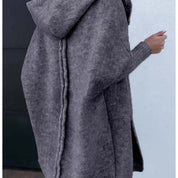 Lila Montrachet | Oversized Hooded Cardigan Sweater For Women